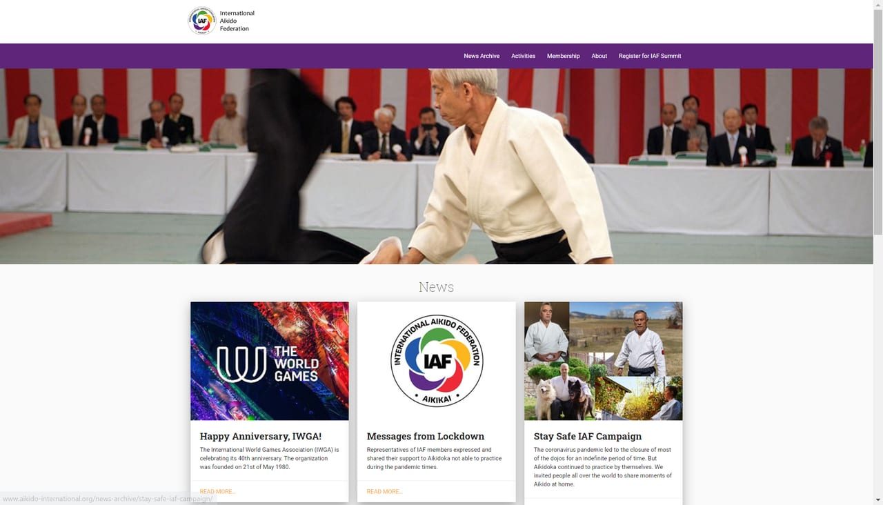 2026 IAF International Aikido Congress